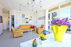 A seating area at Essential suite