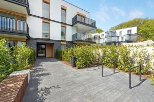 Budynek, w którym mieści się apartament