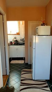 A kitchen or kitchenette at Bihari Vendégház