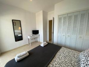 TV/trung tâm giải trí tại Apartamentos Turísticos Castillo del Vigia