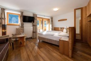 Cama o camas de una habitación en Garni Hotel Geier