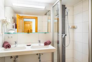 Ванная комната в Ferienanlage Reithof