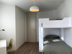 Postel nebo postele na pokoji v ubytování BPIRINEOS-Salenques