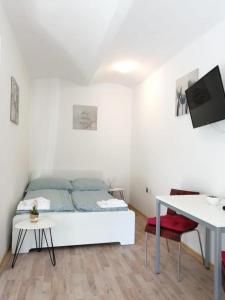 TV a/nebo společenská místnost v ubytování Apartmenthaus beim LKH Graz
