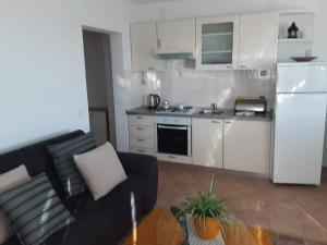 Kuchyň nebo kuchyňský kout v ubytování Apartman Grlić Obiteljski odmor