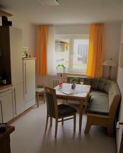 Posezení v ubytování Ferienwohnung Volkach