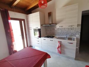 A kitchen or kitchenette at AGRITURISMO VIGNA DE' LUCERI Még 12 kép