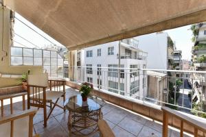 Balkón alebo terasa v ubytovaní nefeli apartment