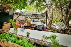Ein Garten an der Unterkunft Mammaloe