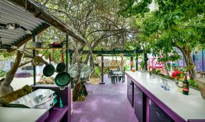 Ein Garten an der Unterkunft Mammaloe