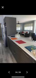 Kuchyň nebo kuchyňský kout v ubytování La Casona Beach House