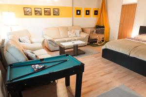 Posezení v ubytování Ferienwohnung - a Auszeit