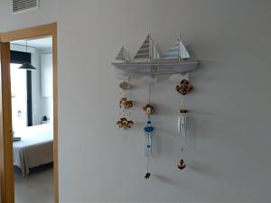 En eller flere senge i et værelse på DREAM SEA and MOUNTAIN VIEW APARTMENT in SUKHA + 32 billeder