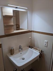 Koupelna v ubytování Ferienwohnung MonSevi