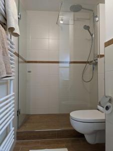 Koupelna v ubytování Ferienwohnung MonSevi + 18 fotografií