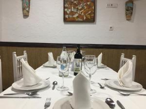 Bebidas en Hostal- Restaurante Estación Vía Verde