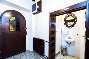Koupelna v ubytování Villa Taborec