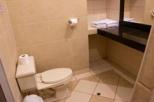 Koupelna v ubytování Hotel Samanapaq