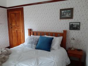 Postel nebo postele na pokoji v ubytování Wainono Homestead