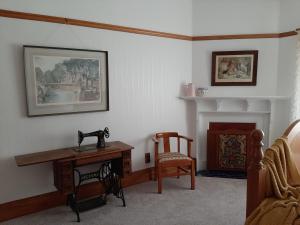 Posezení v ubytování Wainono Homestead