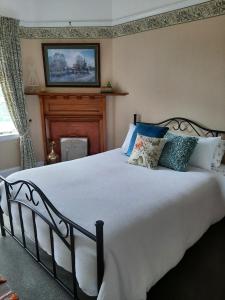 Postel nebo postele na pokoji v ubytování Wainono Homestead