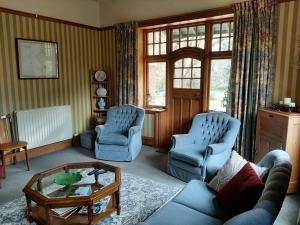 Posezení v ubytování Wainono Homestead