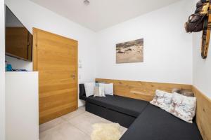 TV a/nebo společenská místnost v ubytování Fischis Alpen Appartements