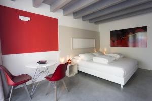 Agriturismo Redó客房内的一张或多张床位