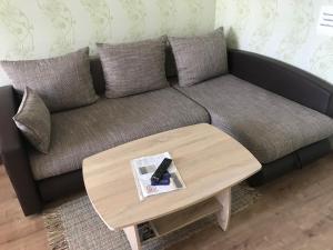 Posezení v ubytování Piramida Apartments