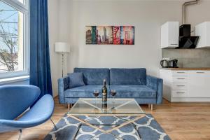 Kuchnia lub aneks kuchenny w obiekcie Blue Mandarin Apartments III Haffnera