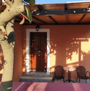 A balcony or terrace at Laxesis