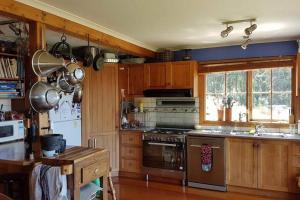 Dapur atau dapur kecil di Snug Views