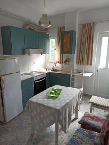 Kuchyň nebo kuchyňský kout v ubytování Anastasia - Efthimios Apartments