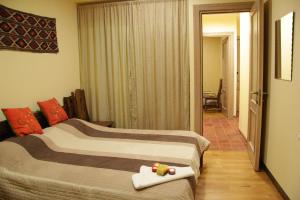 Istumisnurk majutusasutuses Silk Road Hotel