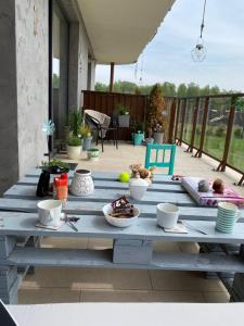 Balkón alebo terasa v ubytovaní Apartament Kołobrzeg Resort