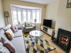 Istumisnurk majutusasutuses Globe Cottage