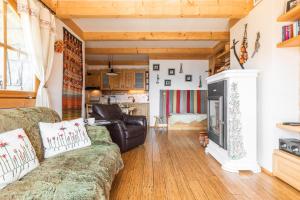 Kuchyňa alebo kuchynka v ubytovaní Apartamenty Stylowe Zakopane