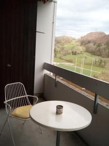 Nespecifikovaný výhled na hory nebo výhled na hory při pohledu z apartmánu