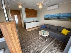 Kuchyňa alebo kuchynka v ubytovaní Apartamenty Krynica No.1