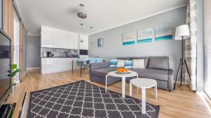 Kuchyňa alebo kuchynka v ubytovaní Apartament Kołobrzeg Resort