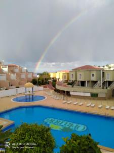The swimming pool at or close to Orlando Adeje