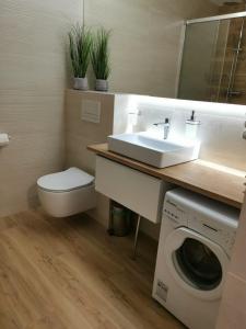 Kúpeľňa v ubytovaní Apartament Zofia 2 Przy Plaży