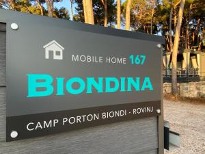Certifikát, hodnocení, plakát nebo jiný dokument vystavený v ubytování Mobile Home BIONDINA Camp Porton Nature Hideouts