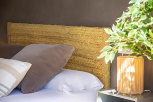 Postel nebo postele na pokoji v ubytování 4-Seasons Penthouse Cullera
