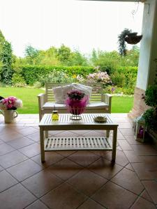 Zahrada ubytování B&B Il Cantico