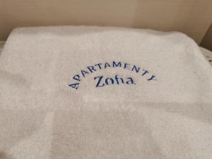 Certifikát, ocenenie alebo iný dokument vystavený v ubytovaní Apartament Zofia 2 Przy Plaży