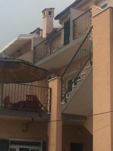 Balkón nebo terasa v ubytování Studio apartment in Vodice with balcony, air conditioning, WiFi 4323-3