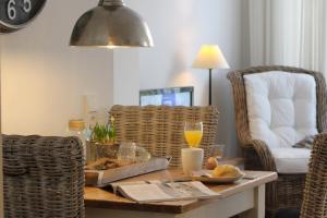 Nápoje v ubytování Meeresblick Wohnung 018