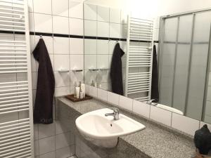 Koupelna v ubytování Meeresblick Wohnung 018 + 22 fotografií