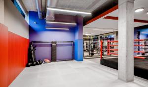 Fitness centrum a/nebo fitness zařízení v ubytování ARMEX LiveCentrum